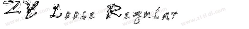 ZY Loose Regular字体转换